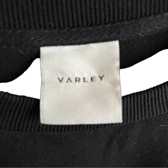 Varley Charter Sweat Sweatshirt 2.0 XS Black Doublesoft - Picture 11 of 13
